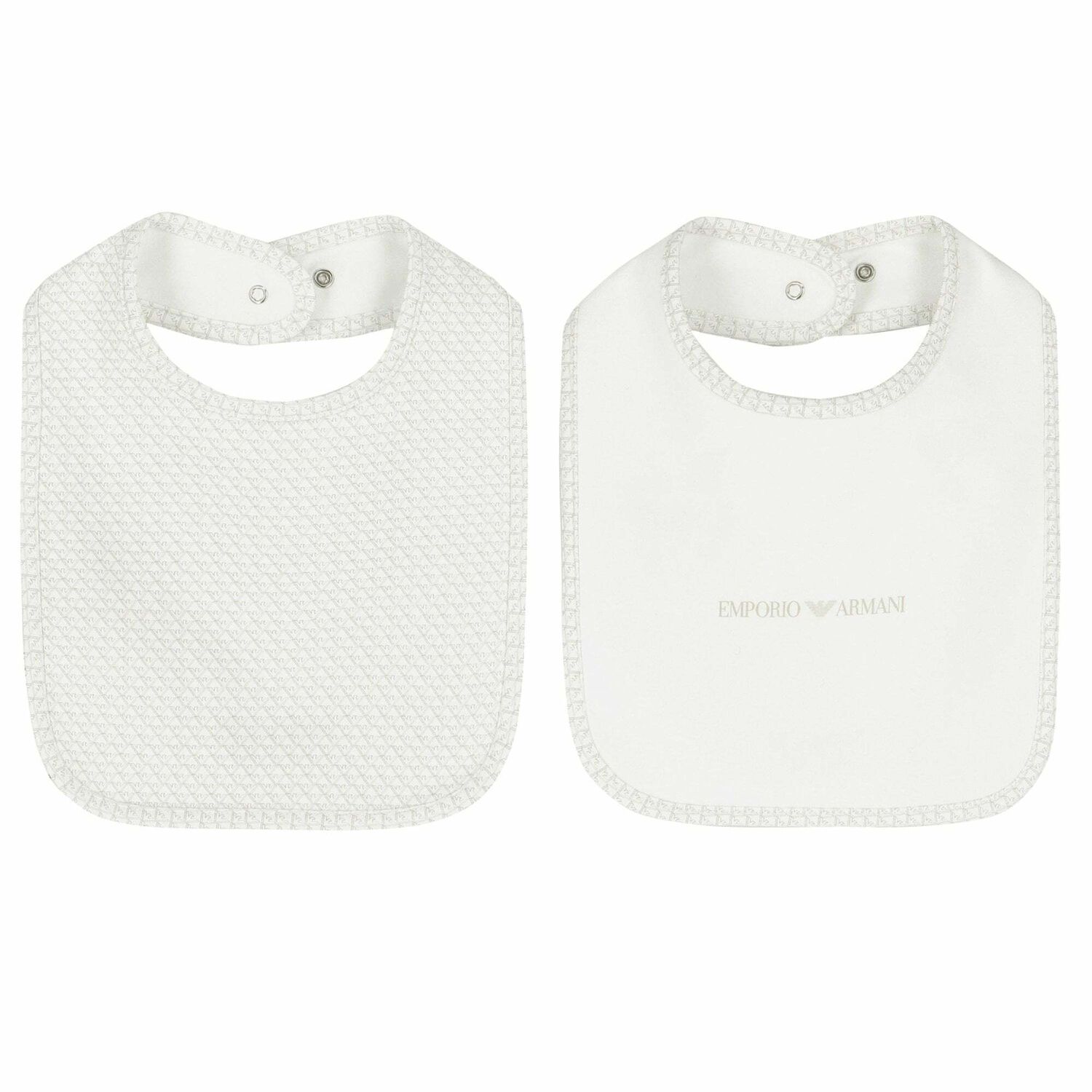 Ivory & Beige Logo Bibs ( 2-Pack ), 3, hi-res image number null