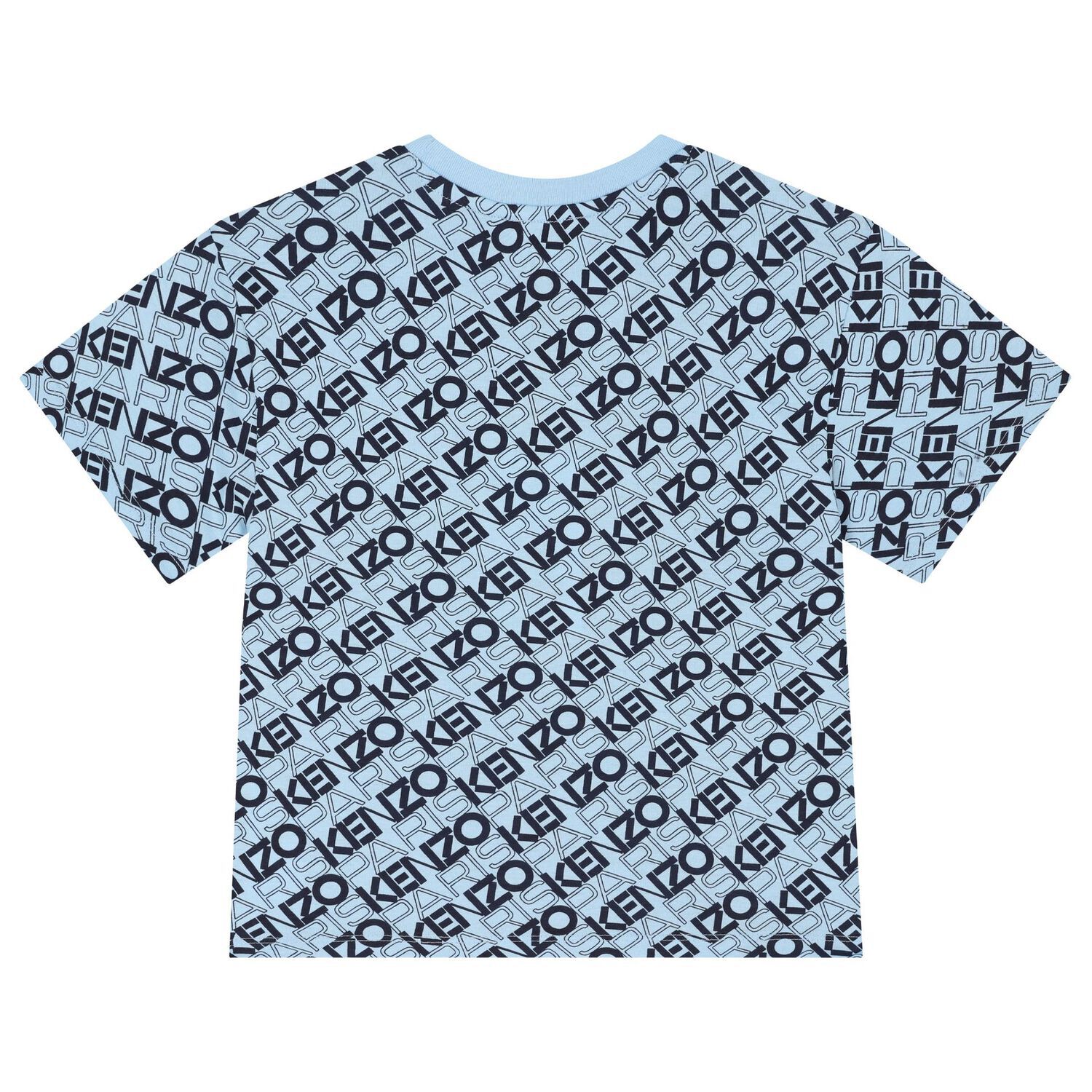 Boys Blue Logo T-Shirt, 2, hi-res
