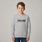 Grey Teddy Bear Logo Sweatshirt, 7, hi-res