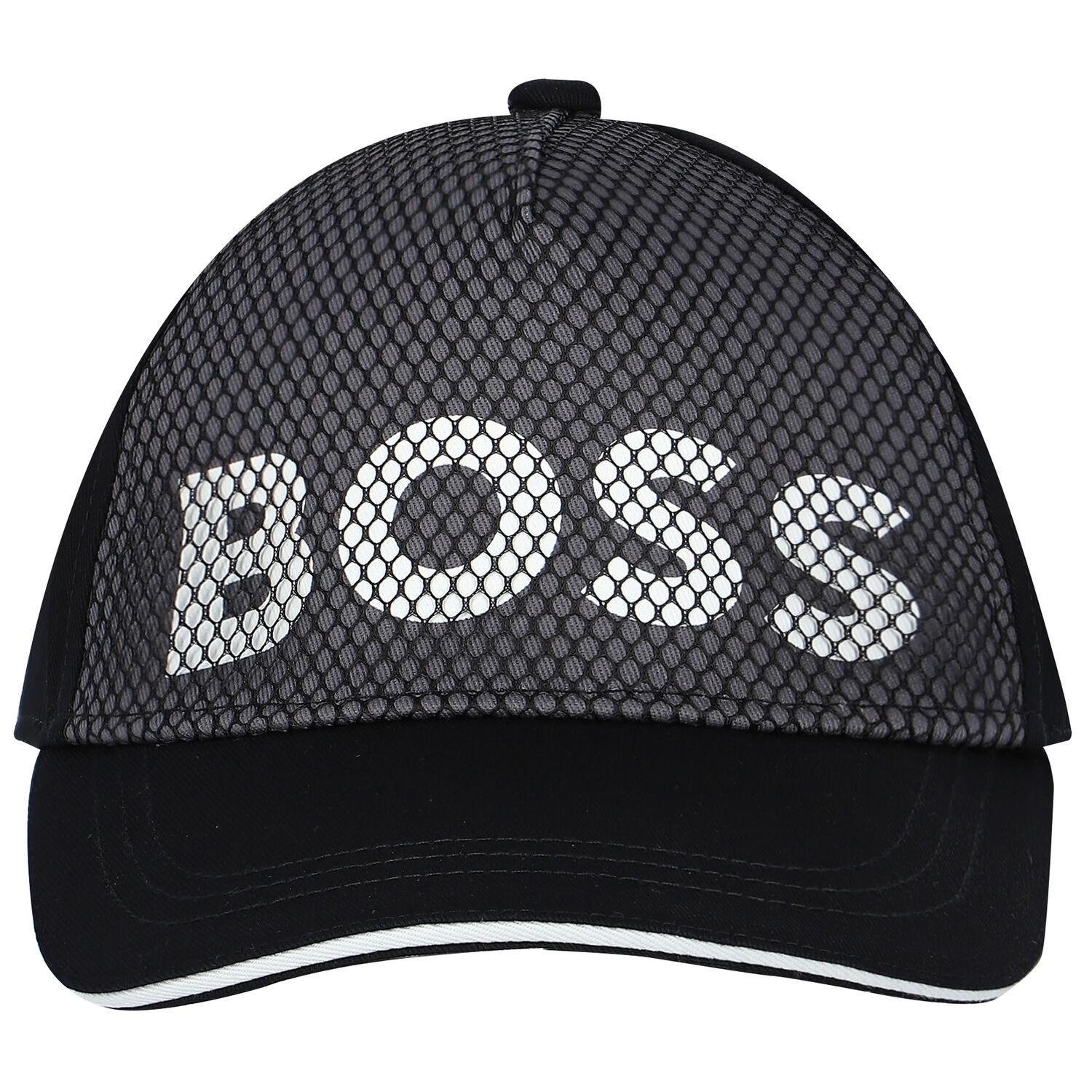 Boys Black Logo Cap, 1, hi-res image number null