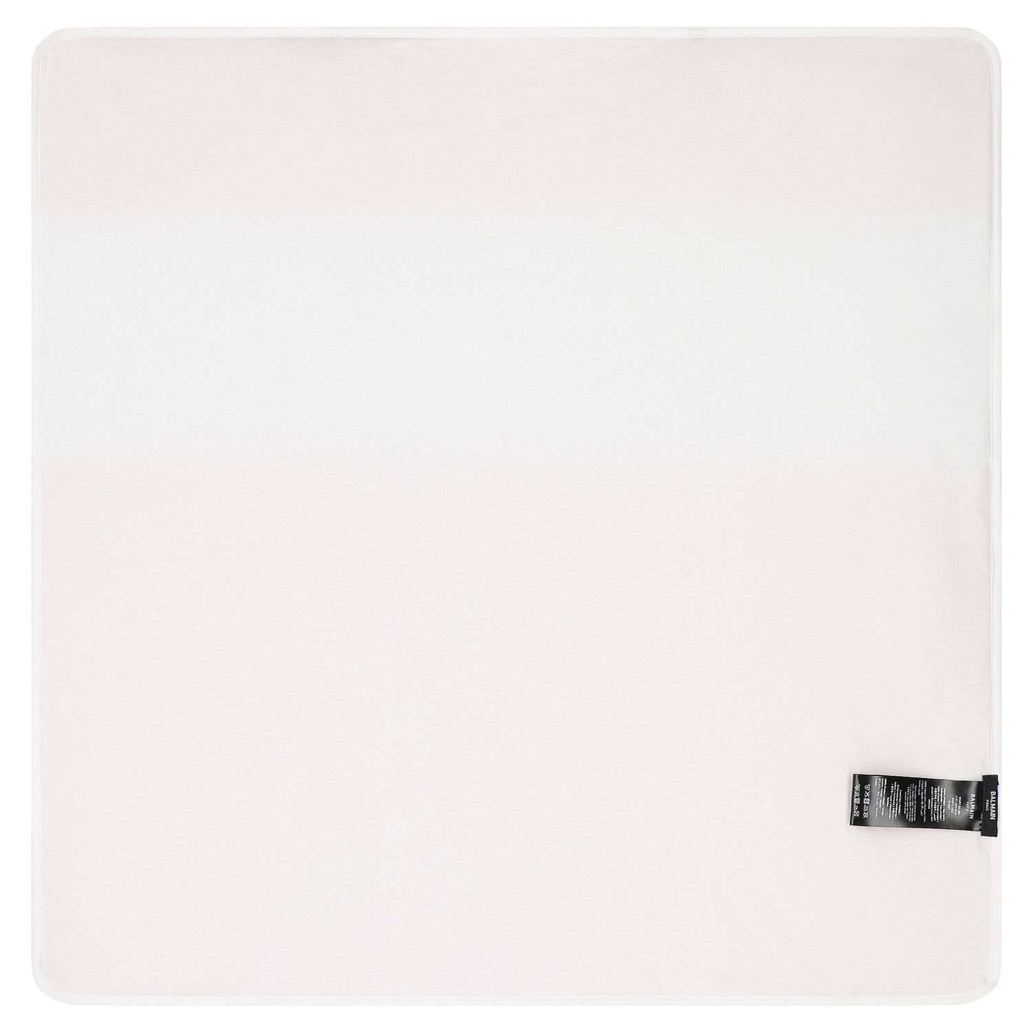 Baby Girls White & Pink Blanket, 2, hi-res