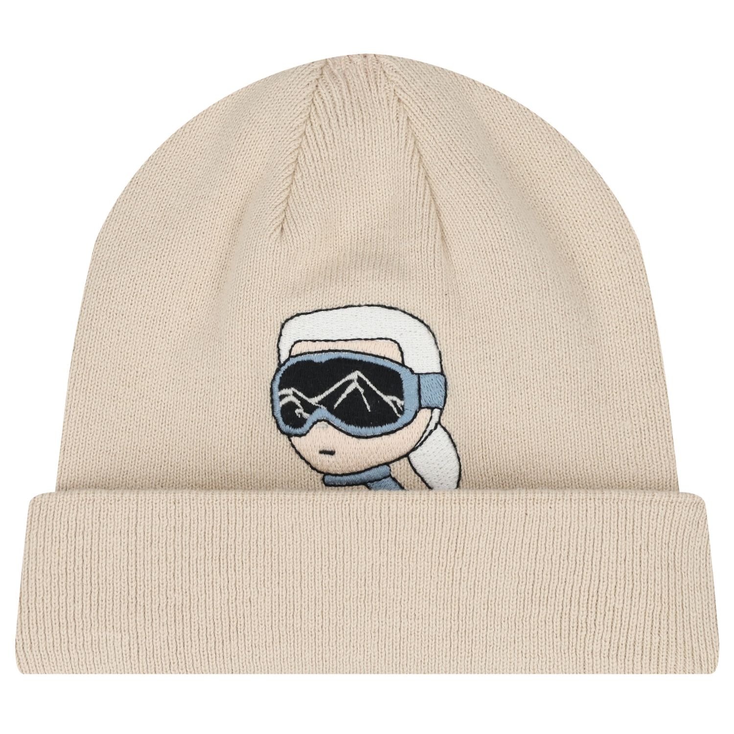 Baby Boys Beige Ikonik Karl Hat, 1, hi-res