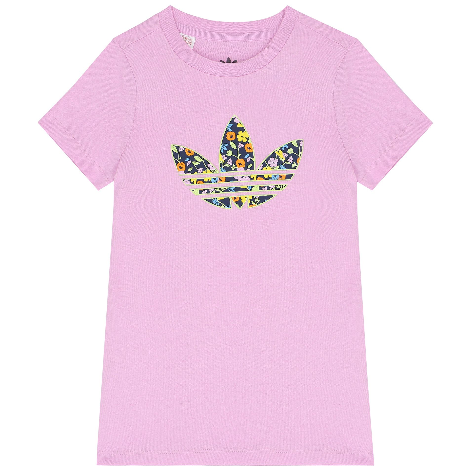 Pink trefoil adidas shirt online