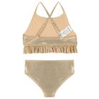 بيكيني ذهبي بفيونكة للبنات, 2, hi-res