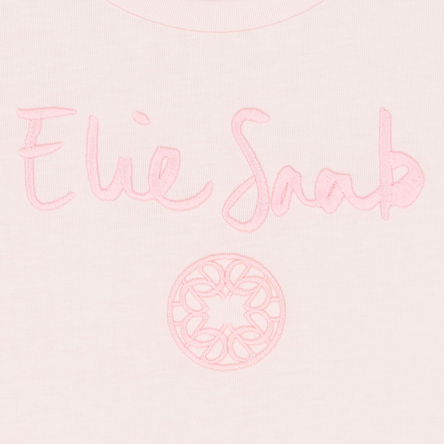 فستان بالشعار باللون الوردي, 1, hi-res