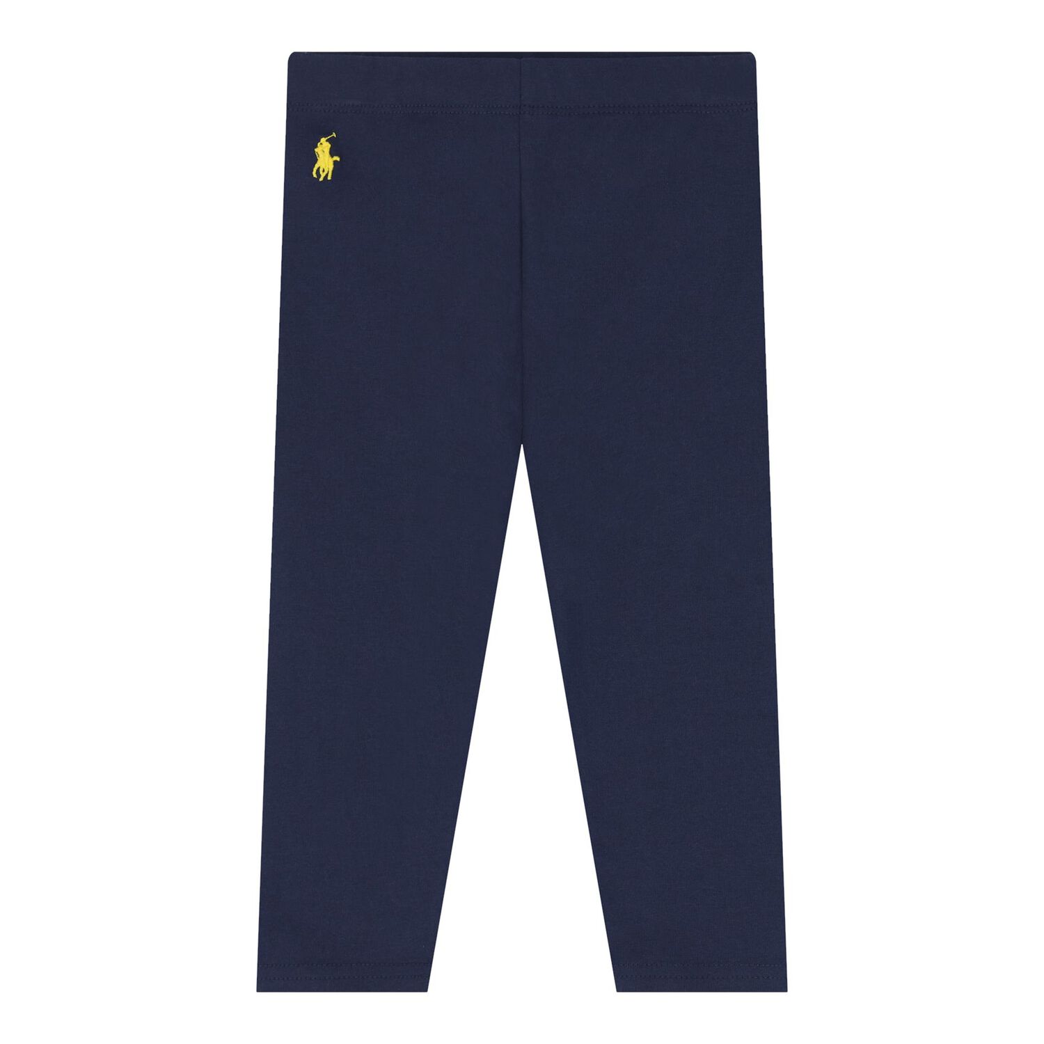 Baby Girls Pink & Navy Blue Polo Bear Leggings Set, 1, hi-res