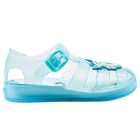 Younger Boys Blue Jelly Sandals, 2, hi-res