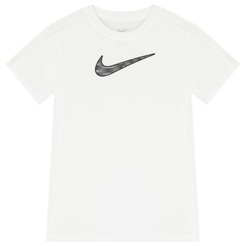 Boys White Logo T-Shirt