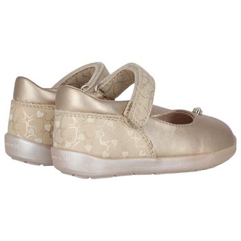 Younger Girls Gold Shoes