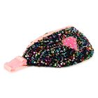 Girls Multi-Coloured Sequins Belt Bag, 1, hi-res