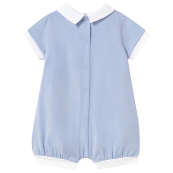 Baby Boys Blue Romper