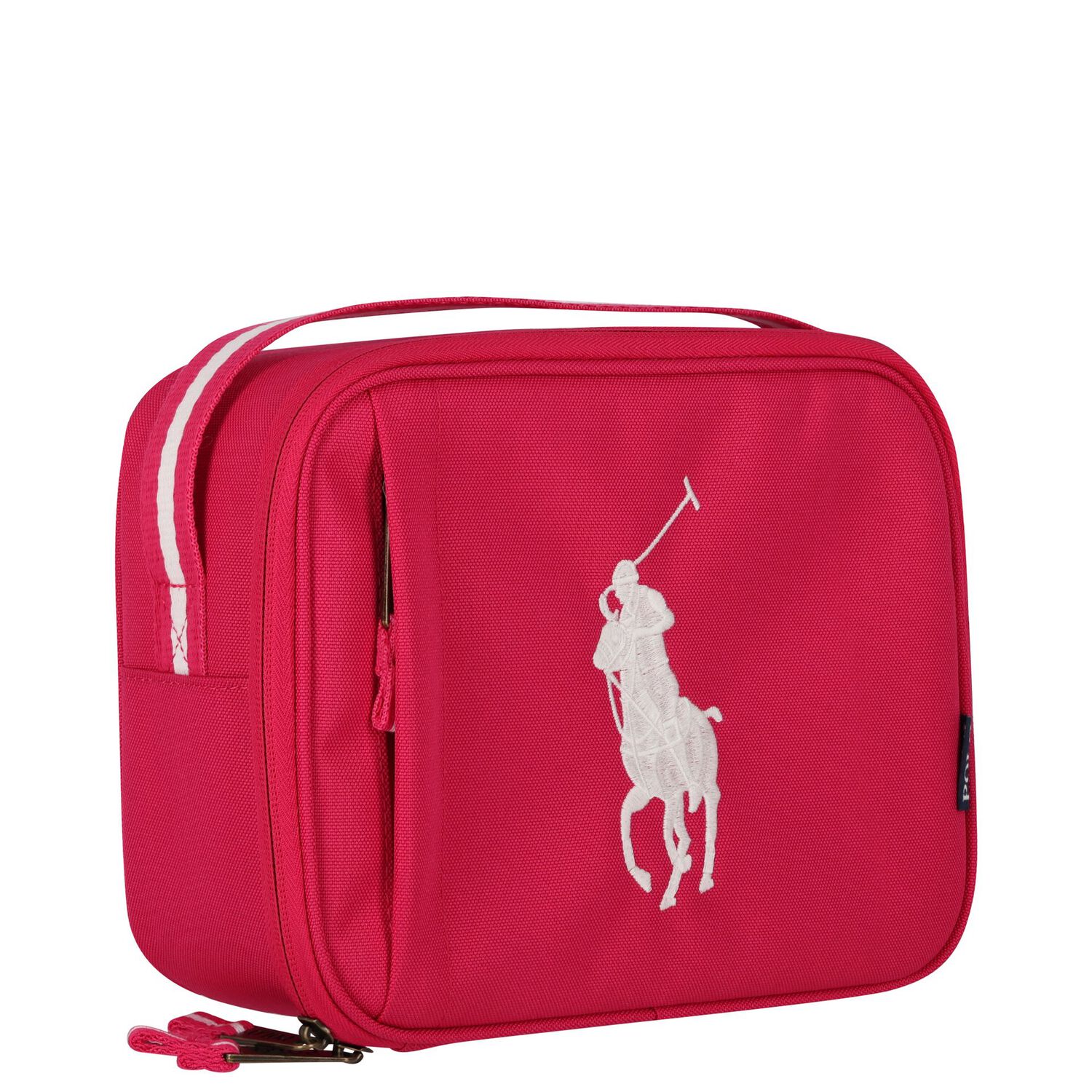 Girls Pink Logo Lunch Box ( 23cm ), 3, hi-res