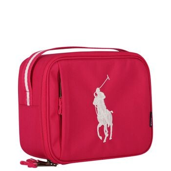 Girls Pink Logo Lunch Box ( 23cm )