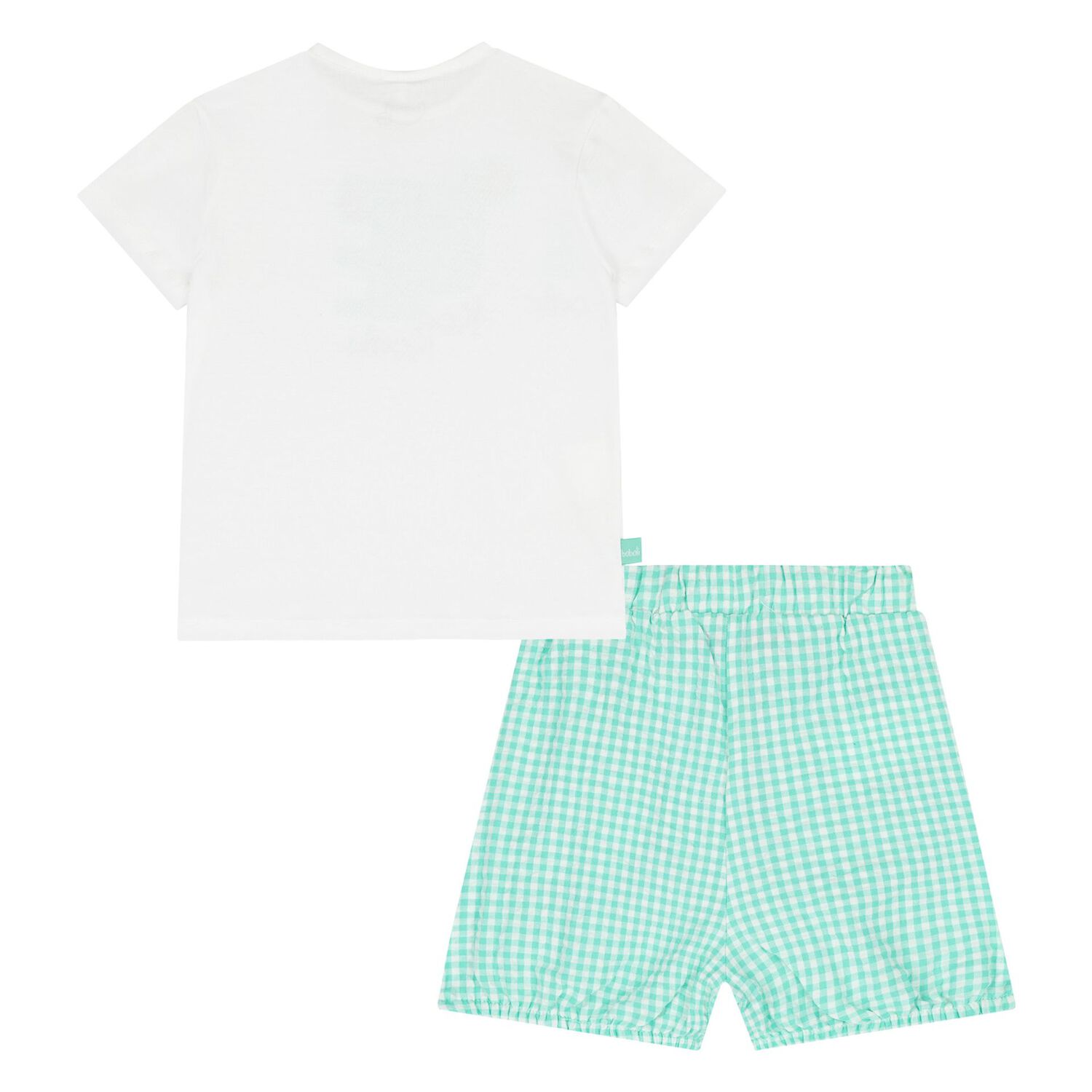 Younger Boys Ivory & Green Koala Shorts Set, 1, hi-res image number null