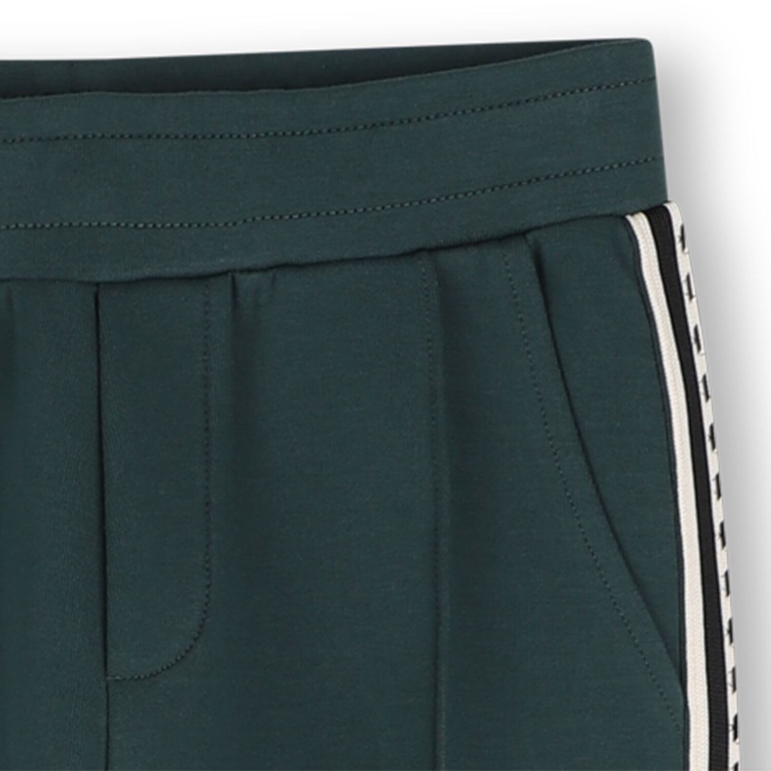 Boys Green Logo Joggers, 1, hi-res