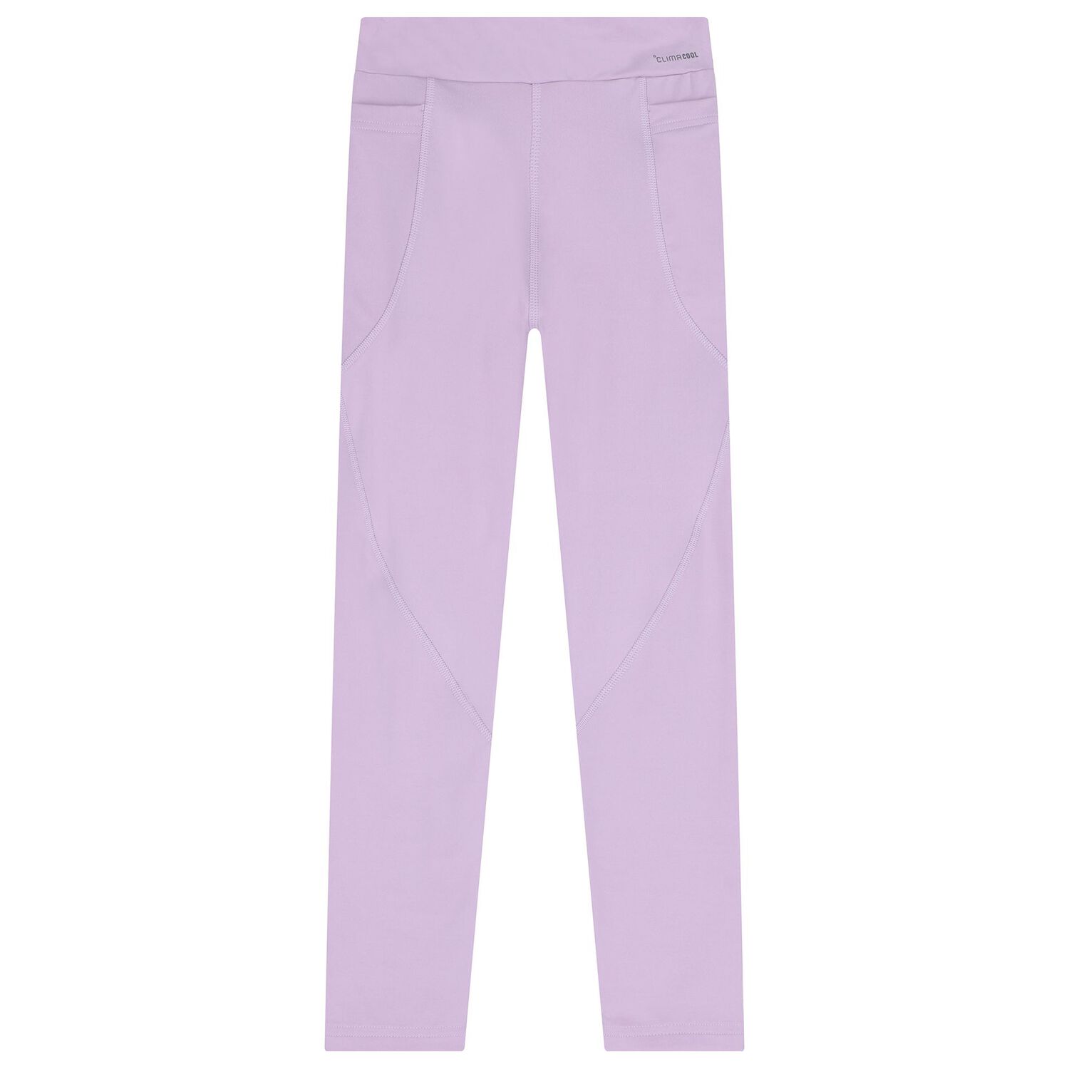 طقم ليجينز للبنات بالشعار بطبعه ديزنى باللون الابيض والارجوانى , 1, hi-res