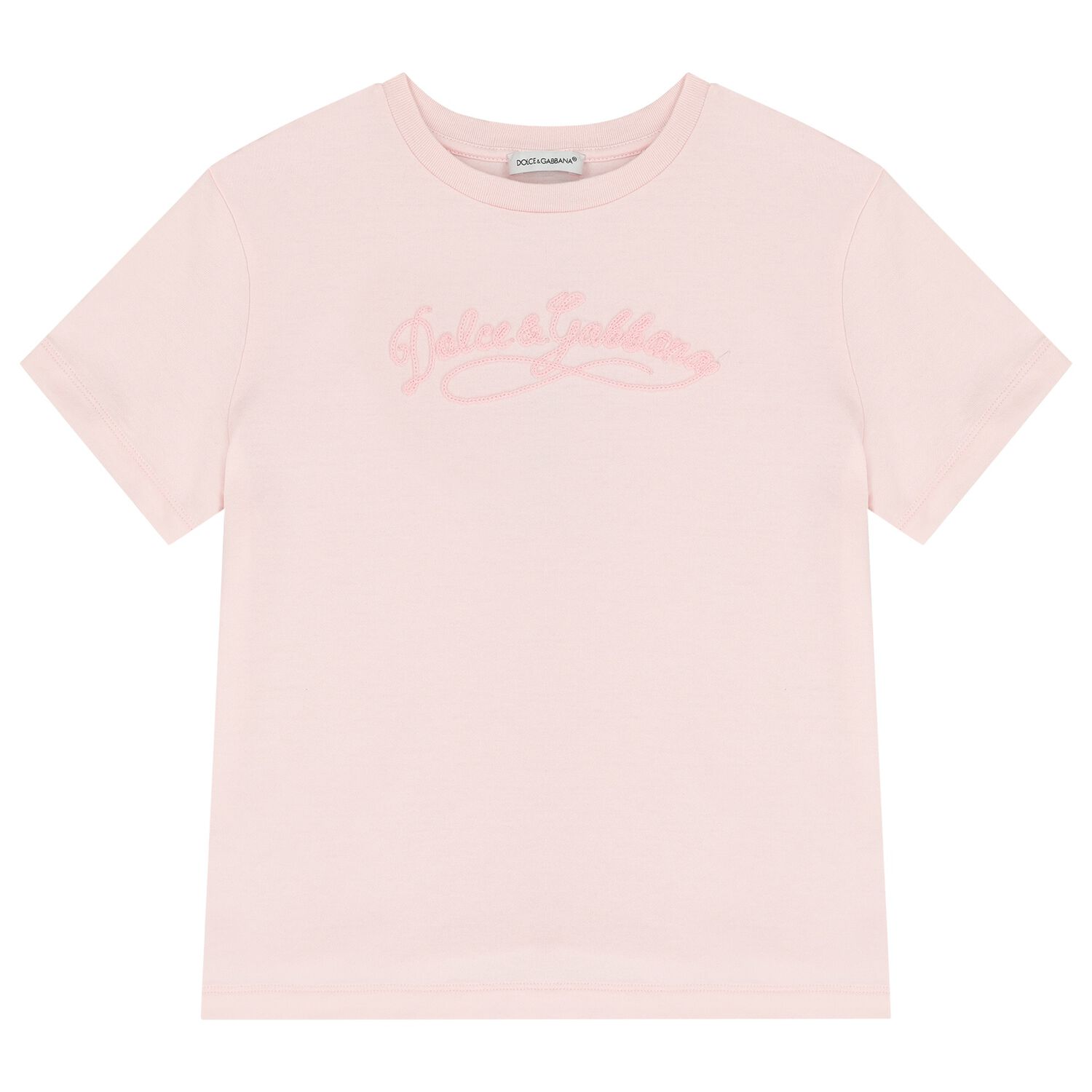Girls Pink Logo T-Shirt , 1, hi-res