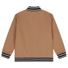 طقم رياضي للأولاد باللون البيج والأبيض والأسود (3 قطع), 2, hi-res