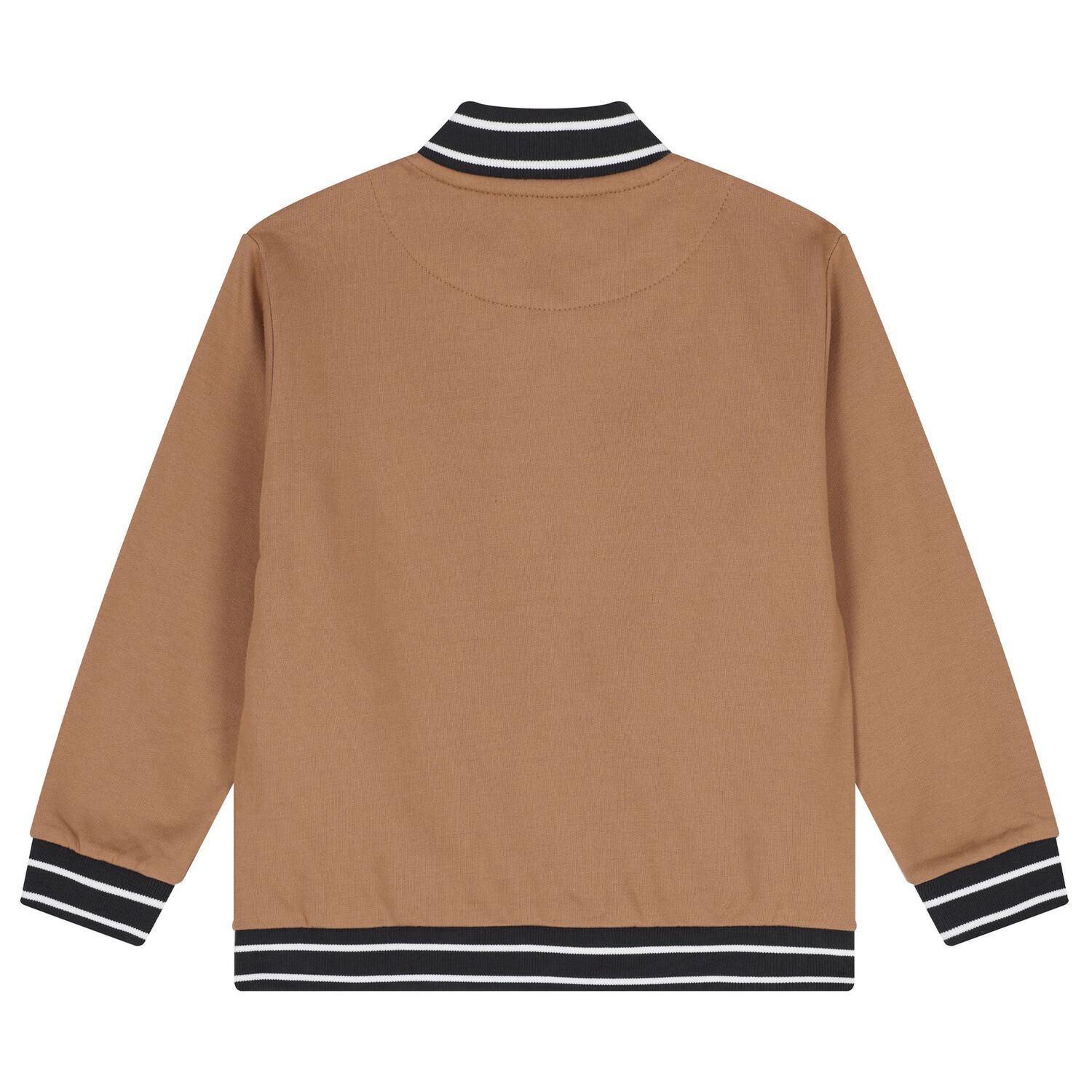 طقم رياضي للأولاد باللون البيج والأبيض والأسود (3 قطع), 2, hi-res