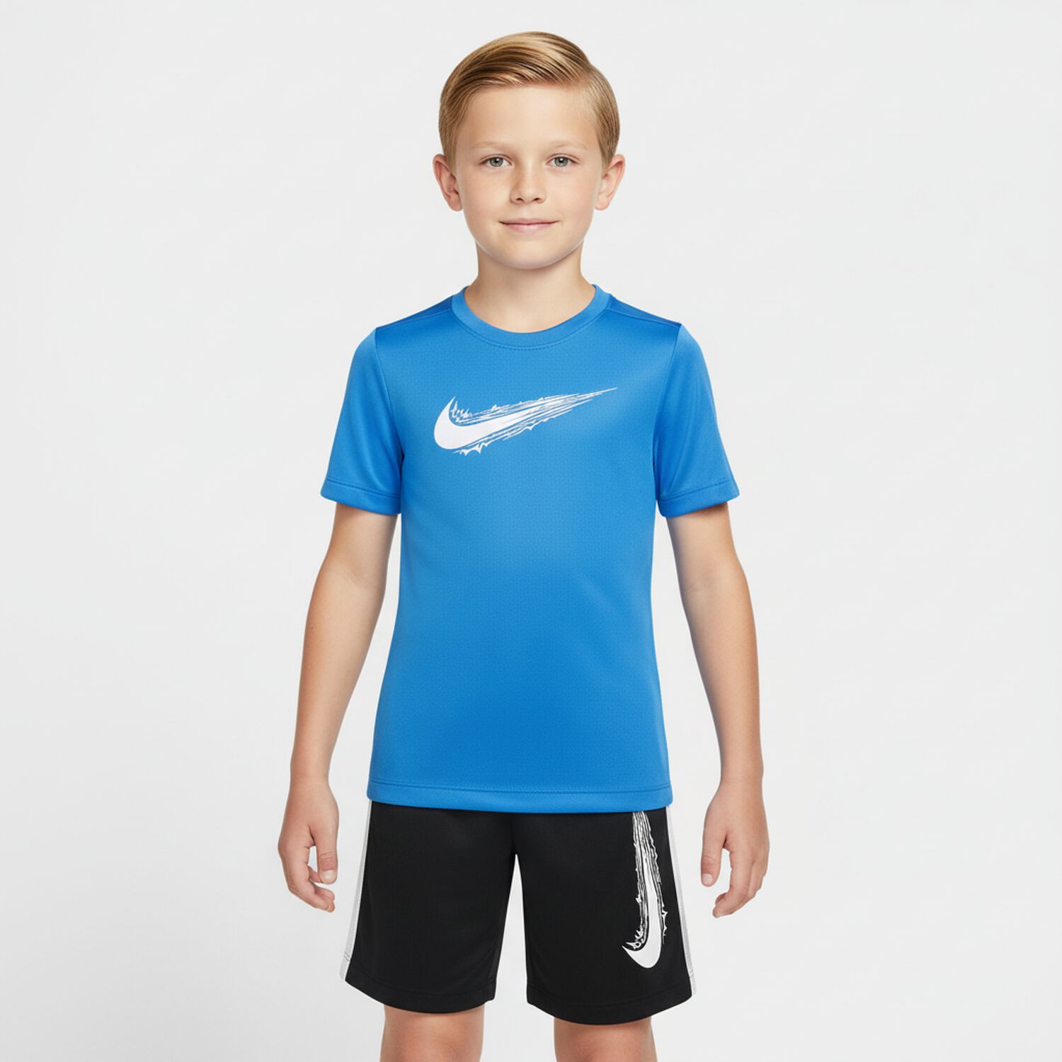 Boys Blue Logo T-Shirt, 2, hi-res