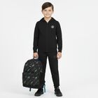 Boys Black Logo Backpack, 1, hi-res