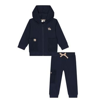 Baby Boys Navy Blue Tracksuit