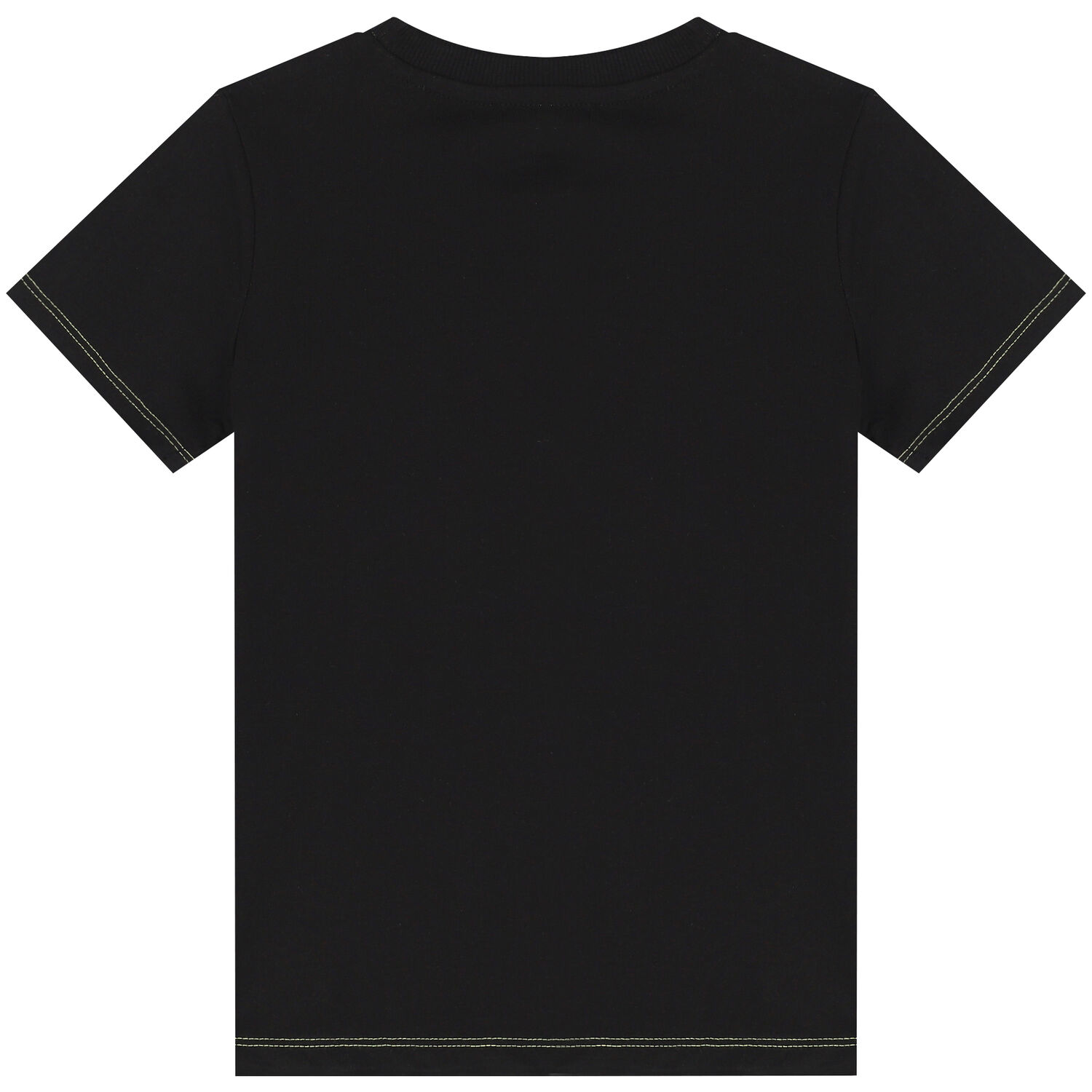 Boys Black Logo T-Shirt, 5, hi-res