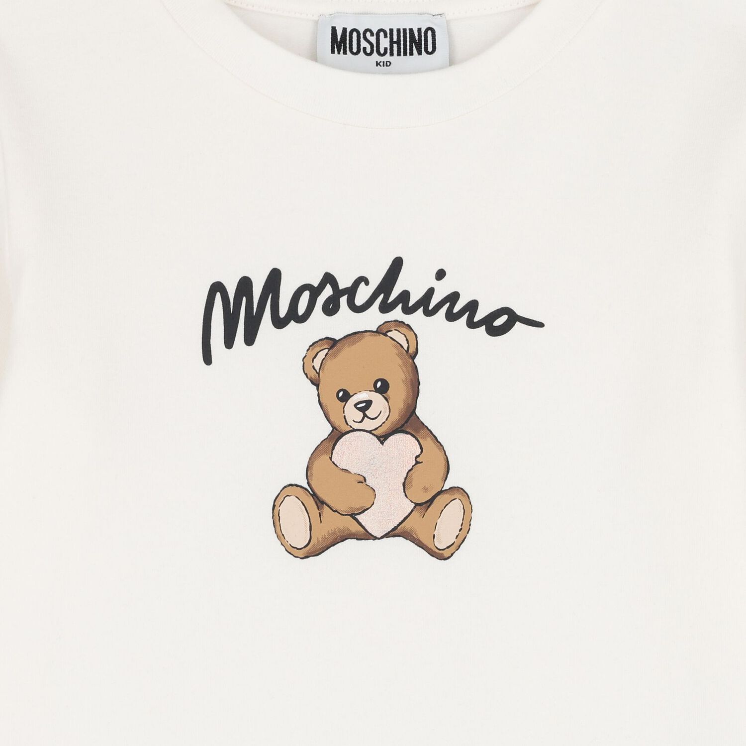 توب بنات باكمام طويله بطبعه تيدى بير باللون الابيض , 1, hi-res image number null