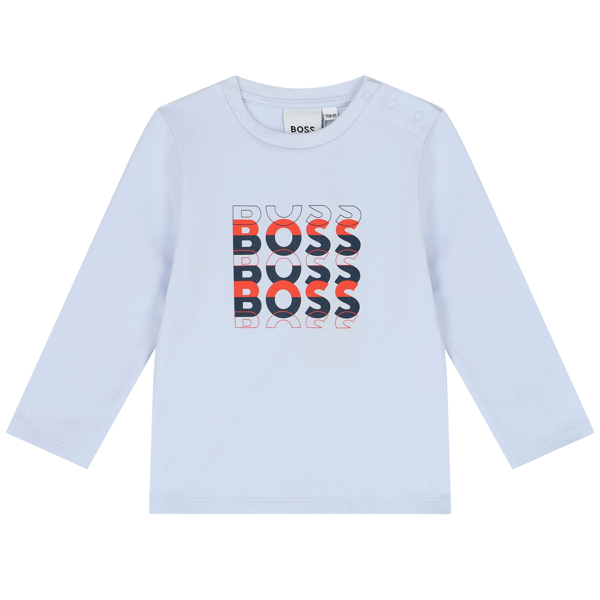 Boys long shop sleeve tops