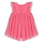 Younger Girls Pink Tulle Dress, 1, hi-res