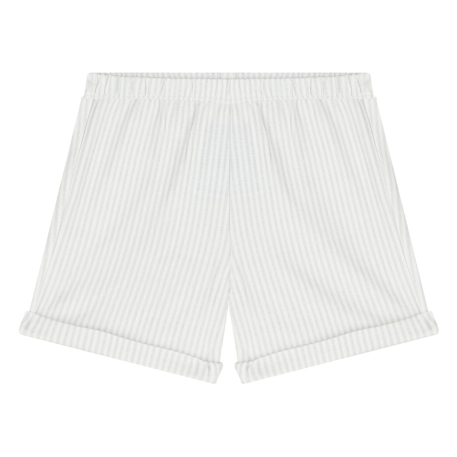 Baby Boys White & Blue Shorts Set ( 2-Pack ), 1, hi-res