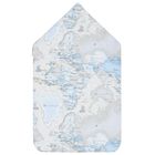 Baby Boys Blue & Grey Geo Map Baby Nest, 1, hi-res