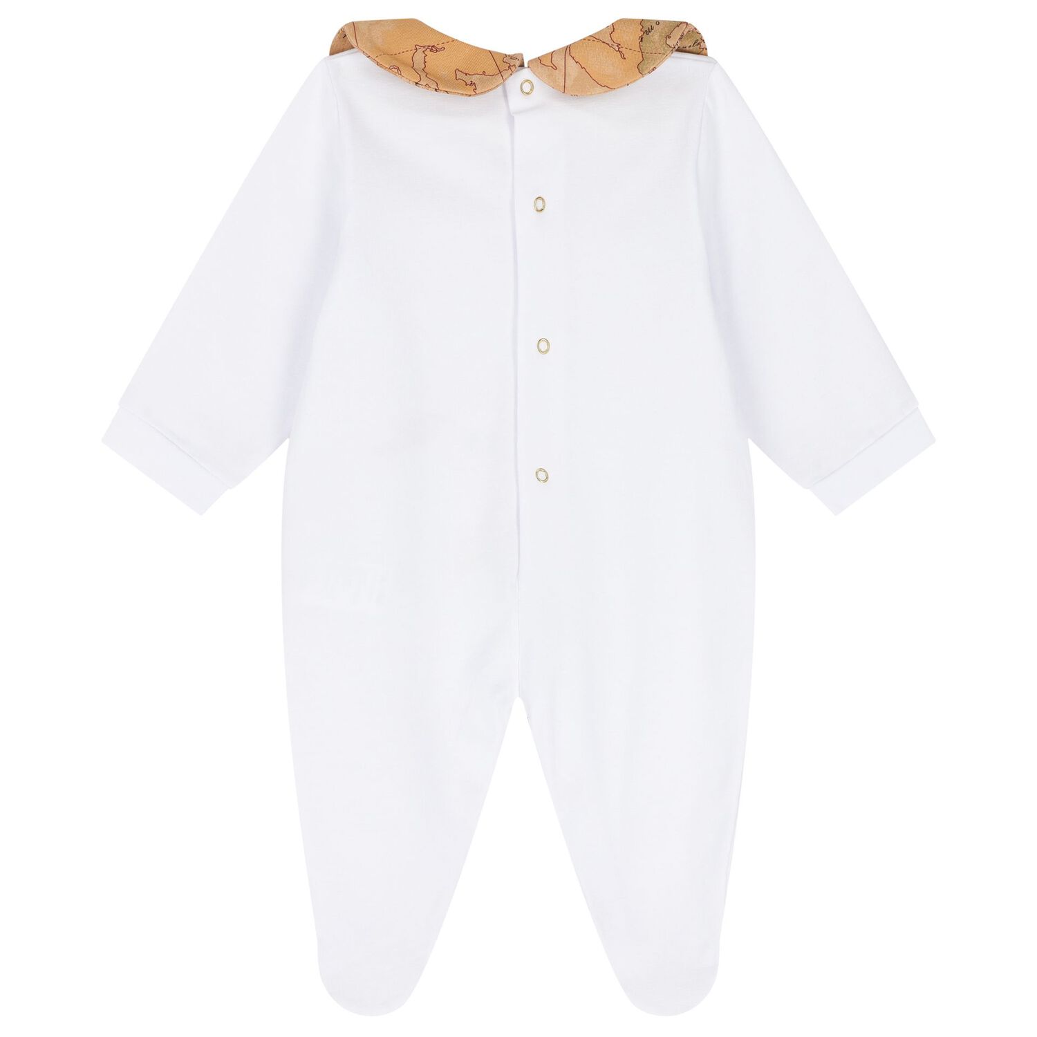 White & Beige Geo Map Babygrow Gift Set, 1, hi-res image number null