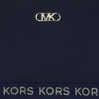 تيشيرت بنات بالشعار باللون الكحلي, 1, hi-res