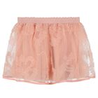 Younger Girls Pink Tulle Skirt, 4, hi-res