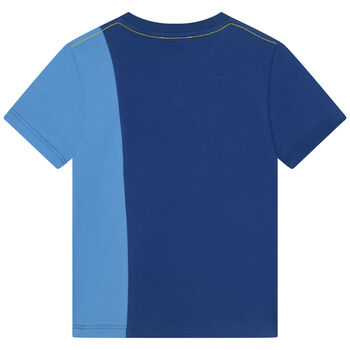 Boys Blue Logo T-Shirt
