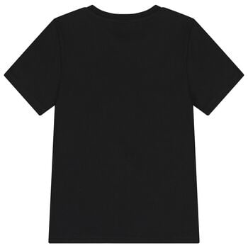 Black Teddy Bear Logo T-Shirt 