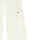 بنطلون بنات بالشعار باللون العاجي, 1, hi-res