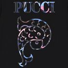 Girls Black Logo Dress, 2, hi-res