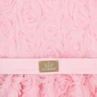 Girls Pink 3D Flower Dress, 2, hi-res