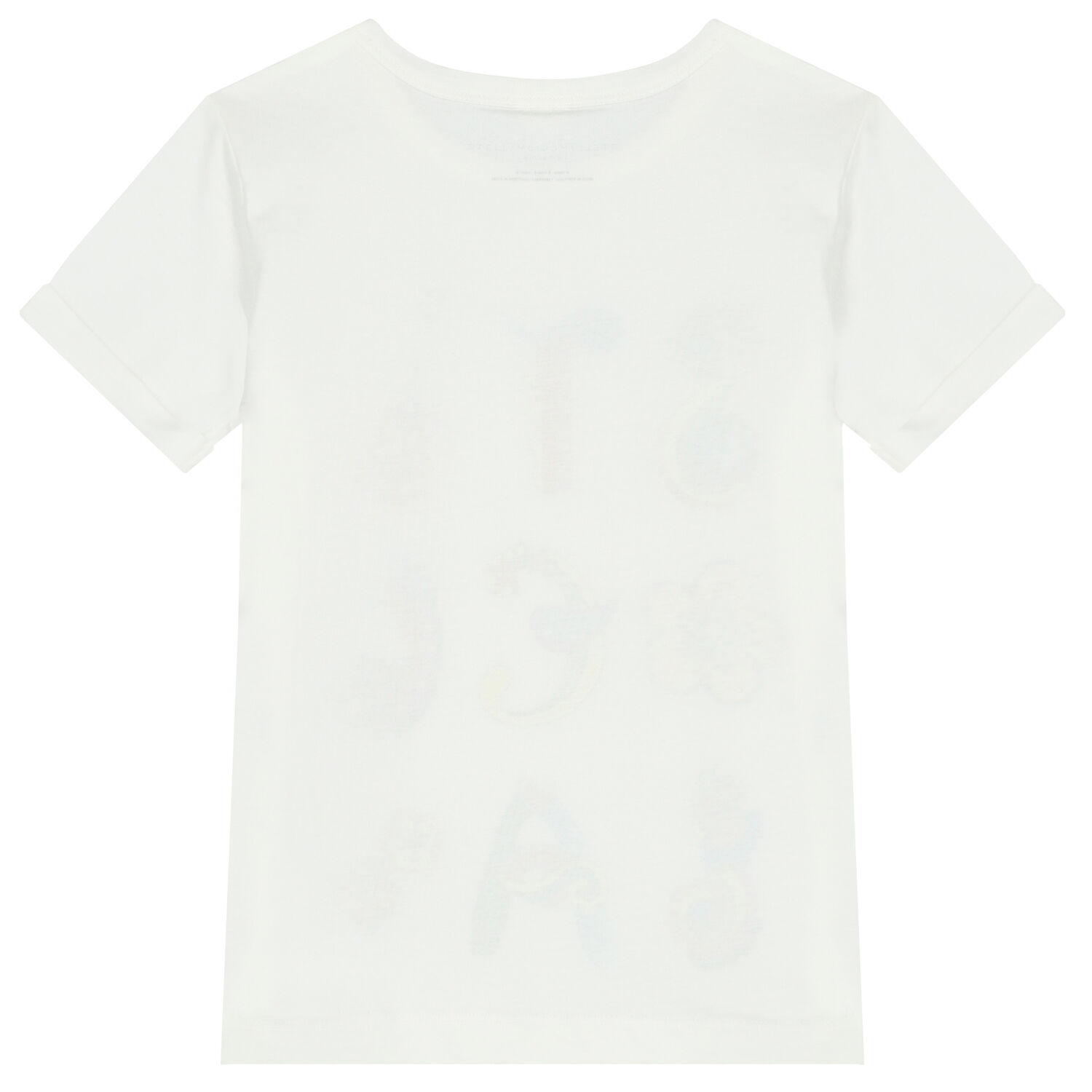 Girls Ivory Logo T-Shirt, 1, hi-res