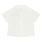 Younger Boys Ivory Shirt, 1, hi-res
