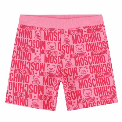 Pink Logo Shorts