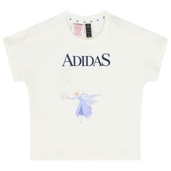 Girls White Disney T-Shirt