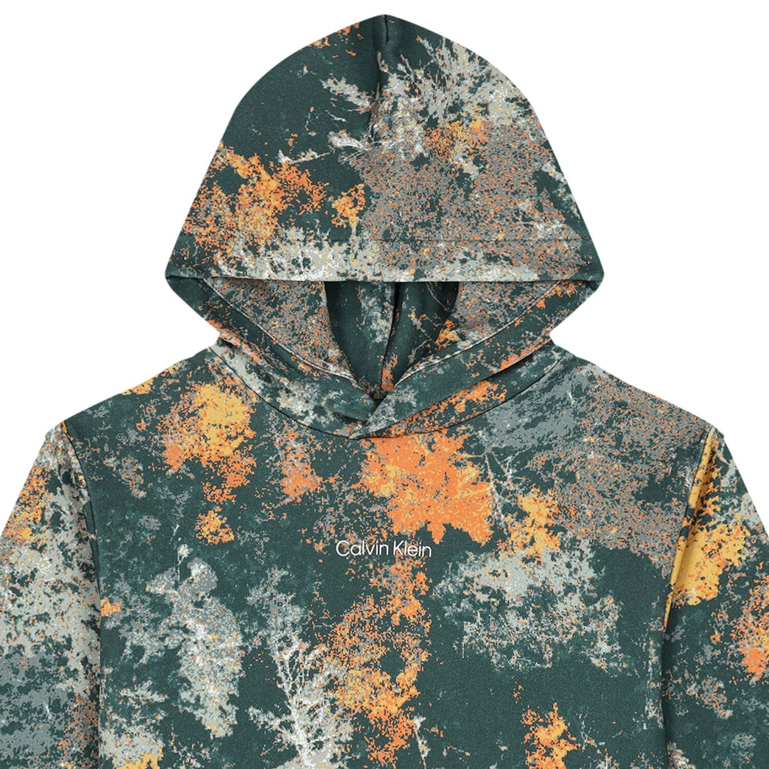 Boys Green Logo Hooded Top, 1, hi-res image number null