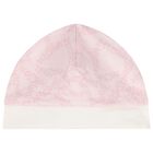 Baby Girls Pink Bow Logo Babygrow Set, 1, hi-res
