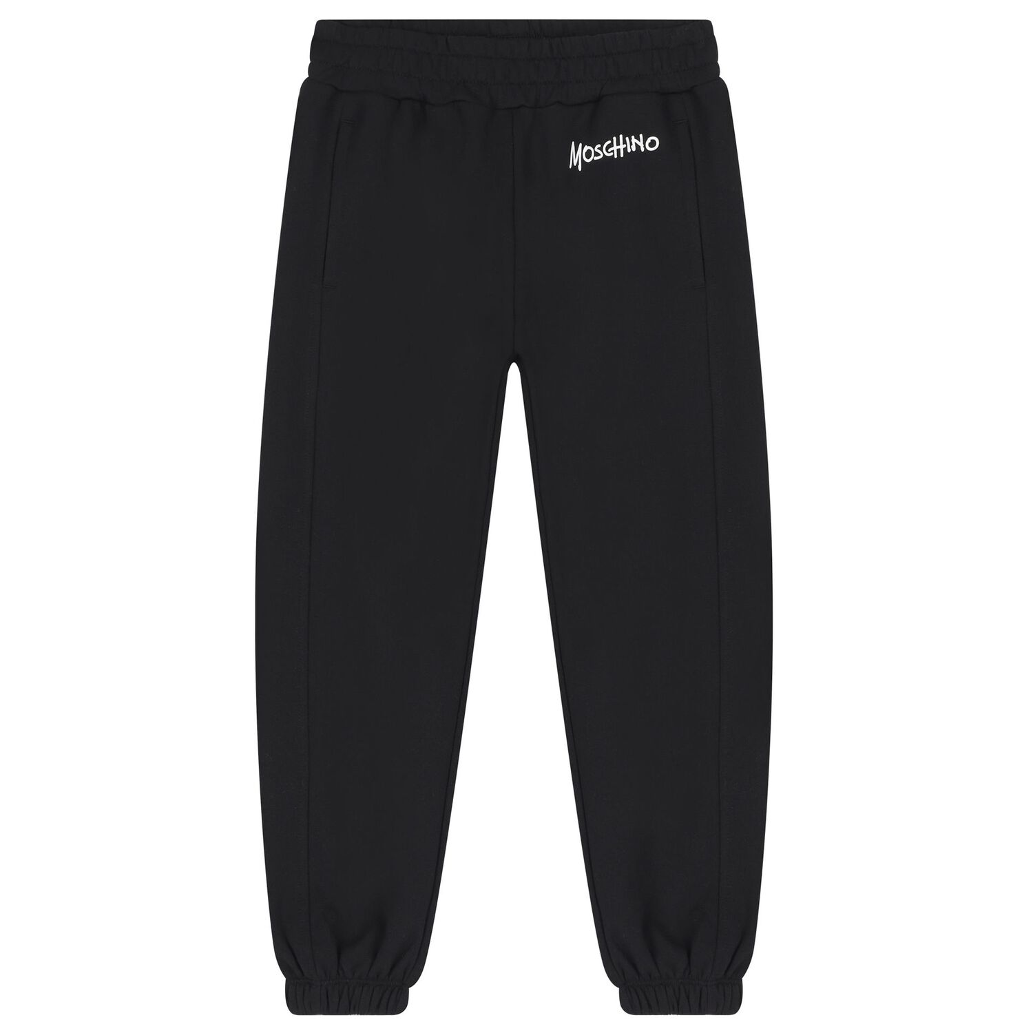 Black Teddy Bear Logo Tracksuit, 1, hi-res