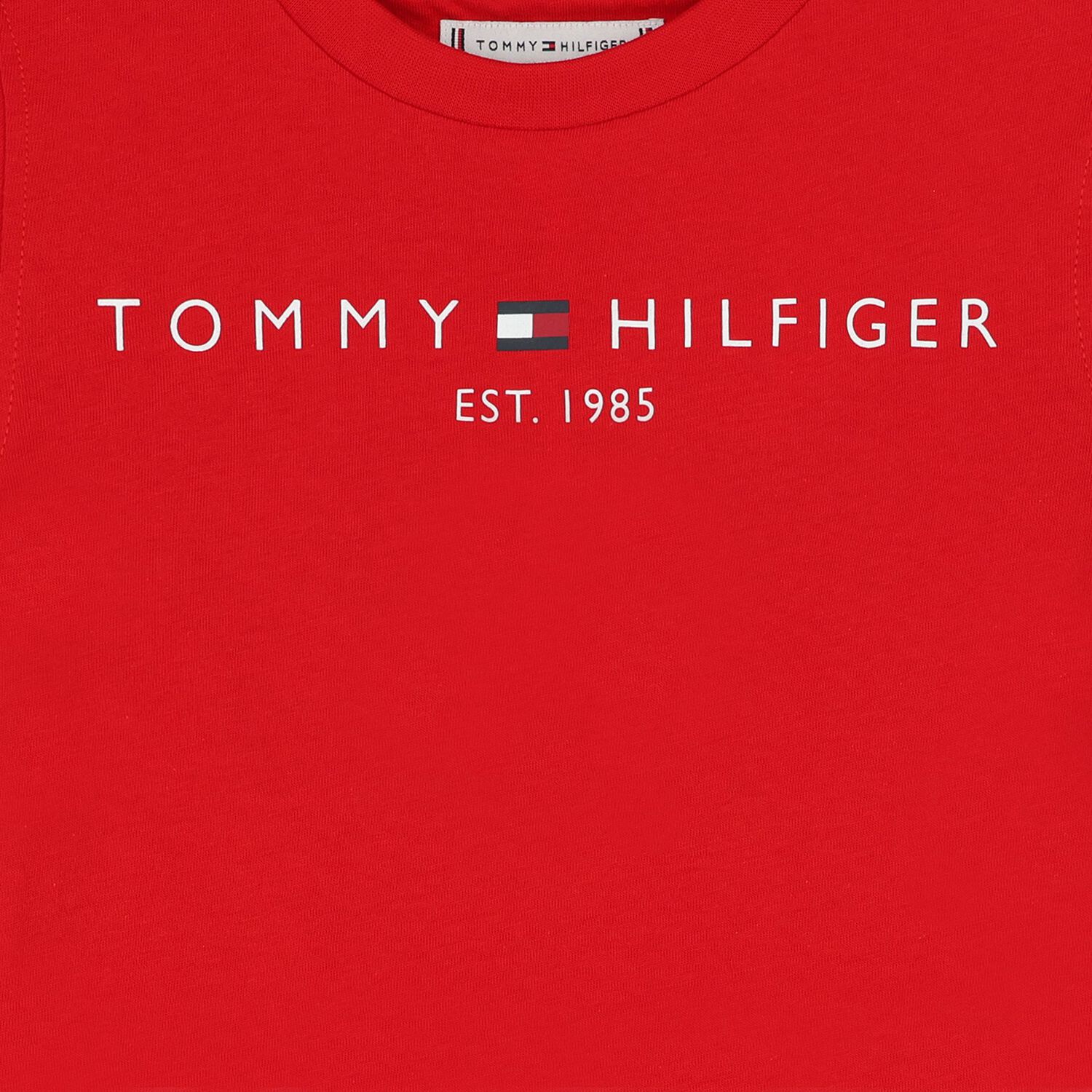 Boys Red Logo T-Shirt, 3, hi-res