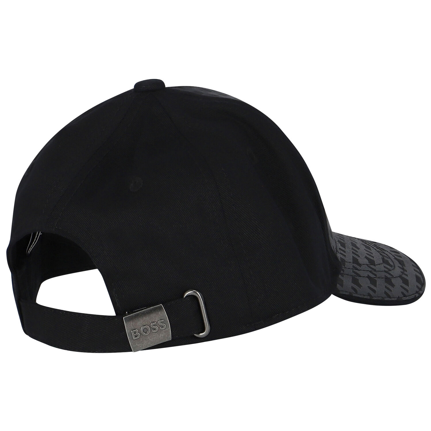 Boys Black Logo Cap, 1, hi-res