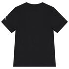 Boys Black Jordan T-Shirt, 2, hi-res